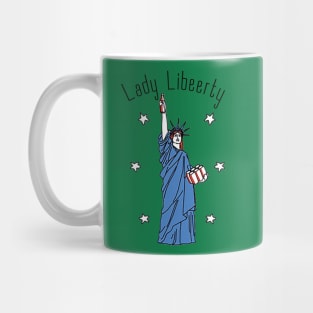 Lady Libeerty Mug